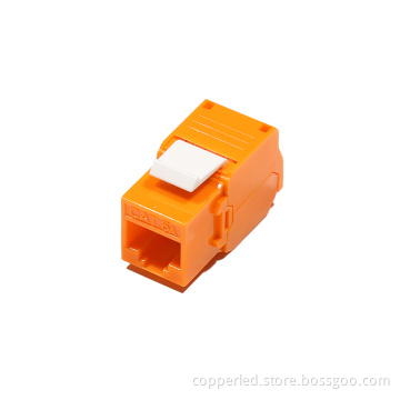 UTP Toolless Cat. 6A Keystone Jack